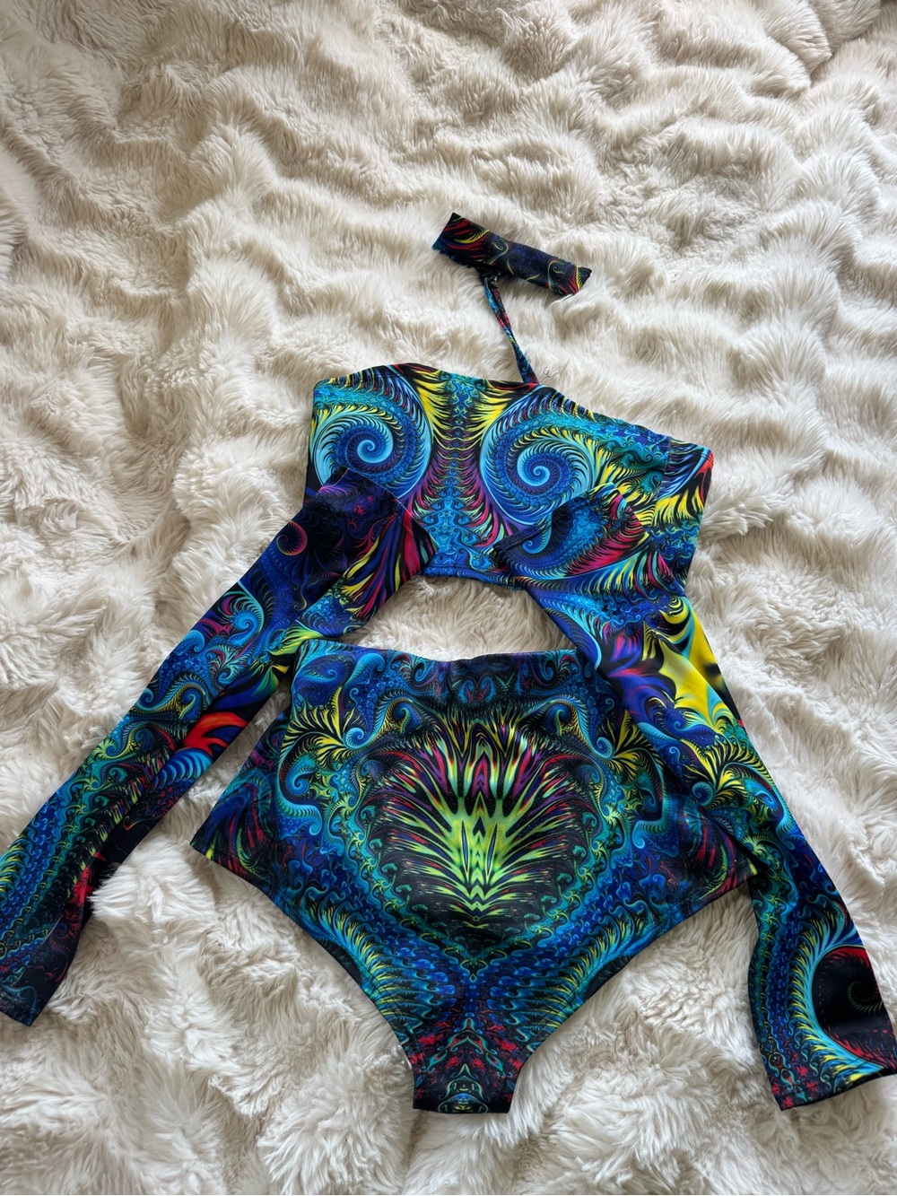 Multicolor Psychedelic Rave Set - Picture 4 of 6